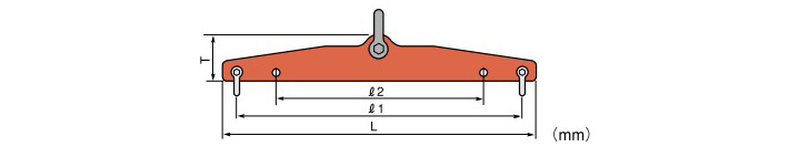 世霸吊筒用天平吊梁结构尺寸图片