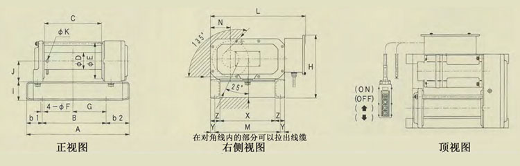 SX型FUJI铝合金卷扬机技术参数