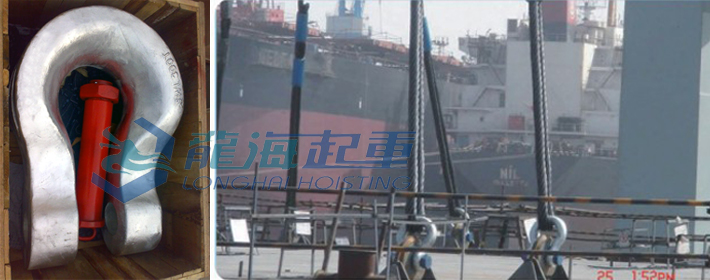 高强度弓形卸扣G209使用案例图片 高强度弓形卸扣G209使用案例图片