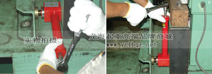 鹰牌SJ-15机械式液压千斤顶使用案例图片