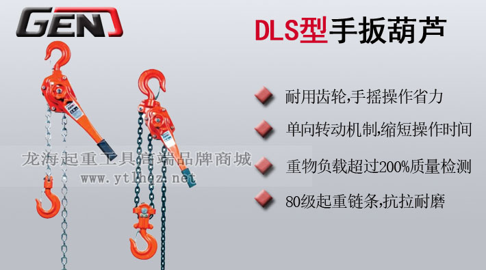 DLS型GEN手扳葫芦图片介绍