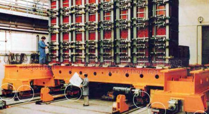 欧洲核子研究中心重物移位使用德国borkey滚轮