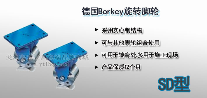 SD型Borkey旋转脚轮图片