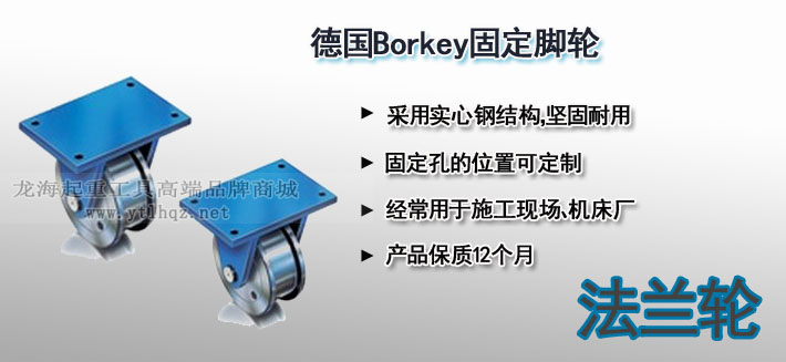 德国Borkey固定脚轮图片