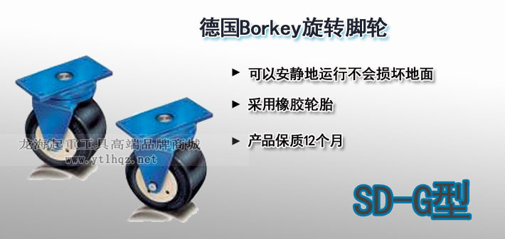 SD-G型Borkey旋转脚轮图片