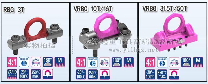 VRBG型路德螺栓型吊环示意图