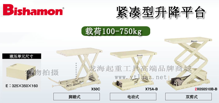 bishamon紧凑型升降平台图片