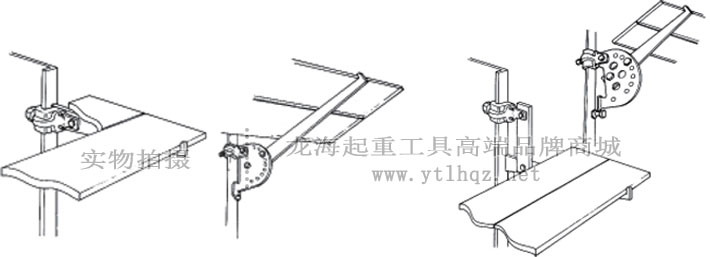 鹰牌脚手架安装夹具示意图