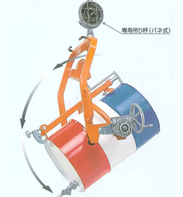 油桶翻转吊具