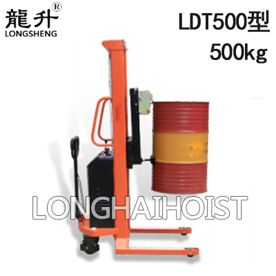 LDT500半电动油桶堆高车