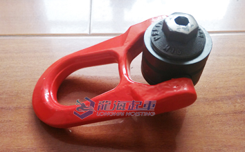 DSR型万向旋转吊环实物图四 DSR型万向旋转吊环实物图四