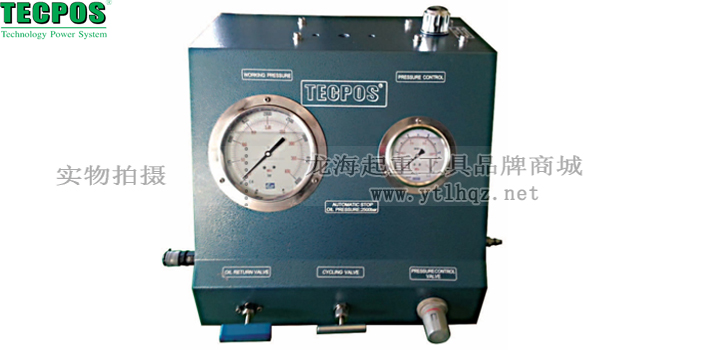 韩国TECPOS TDLU气动液压泵实物图