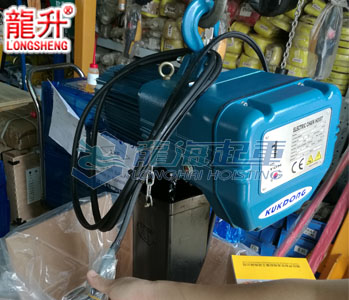 KD-1环链电动葫芦实物图 KD-1环链电动葫芦实物图