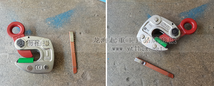 世霸HLC型横吊钢板吊钳实物图